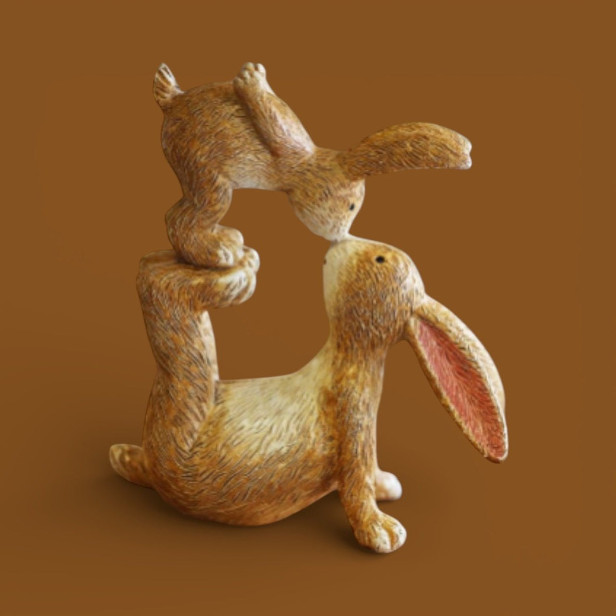 Bella & Button - The Resin Bunny & Baby Figurine 10cm - Cherish Home