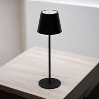 Black LED Touch Lamp Dimmable Bedside Table Lamp Modern Accent Light with USB Charging Port for Bedroom Living Room Office - Cherish Home