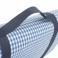 Blue and White Gingham Picnic Blanket - Cherish Home