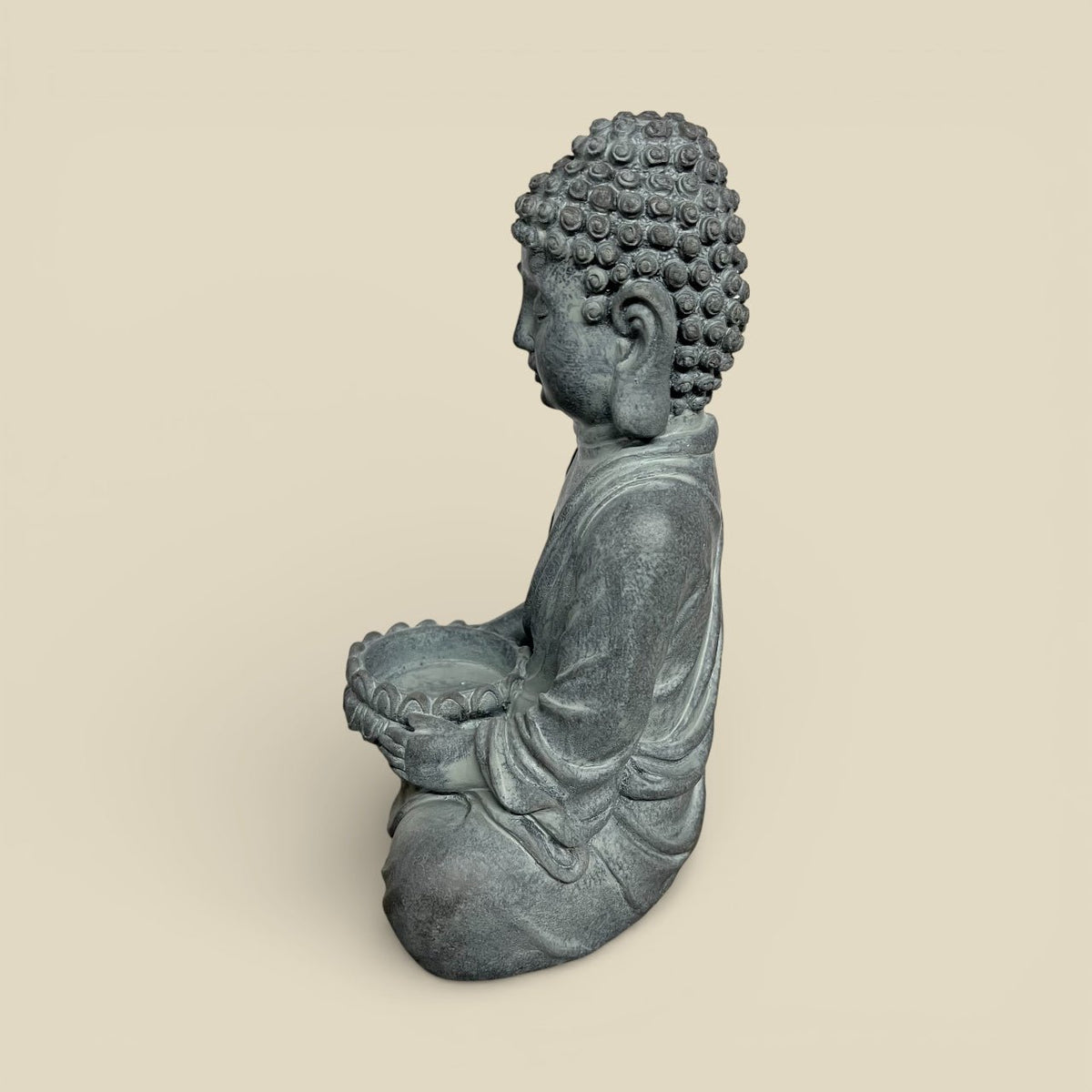 Buddha Tealight Holder Ornament - 20cm - Cherish Home
