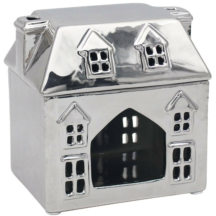 Ceramic House Wax Warmer Large Scented Oil Burner Wax Melts Fragrance Diffuser - Cherish Home