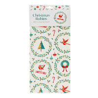Cheerful Classic Yuletide 100% Cotton Tea Towel - Cherish Home