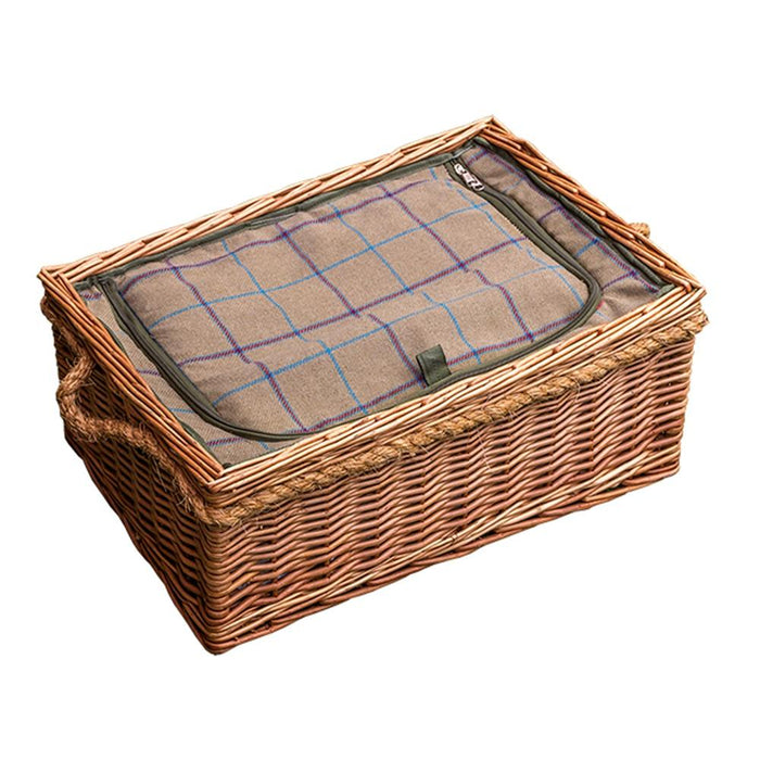 Cheltenham Wicker Picnic Basket with Fitted Cooler - Cherish Home