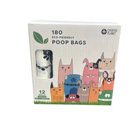 Cherish Planet Dog Poo Bags & Dispenser - Eco - Friendly, Thick Pet Waste Pick Up Bags Dispenser and 12 rolls included - Cherish Home