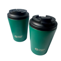 Cherish Planet Green Coffee Mug 360ml - Portable Stainless Steel 12oz Coffee Cup for Home & Office - Cherish Home