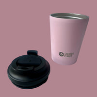 Cherish Planet Pink Coffee Mug 360ml - Portable Stainless Steel 12oz Coffee Cup for Home & Office - Cherish Home