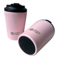 Cherish Planet Pink Coffee Mug 360ml - Portable Stainless Steel 12oz Coffee Cup for Home & Office - Cherish Home