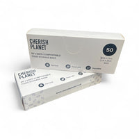 Cherish Planet Reusable Sandwich Bags for Lunch box Small & Medium available - 50 Pack - Leakproof Food Storage - Cherish Home