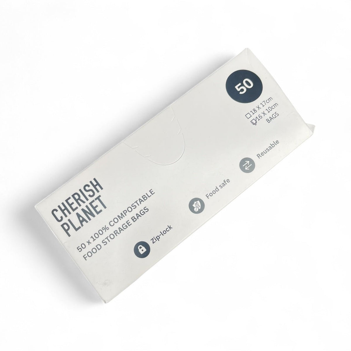Cherish Planet Reusable Sandwich Bags for Lunch box Small & Medium available - 50 Pack - Leakproof Food Storage - Cherish Home