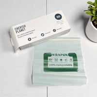 Cherish Planet Reusable Sandwich Bags for Lunch box Small & Medium available - 50 Pack - Leakproof Food Storage - Cherish Home