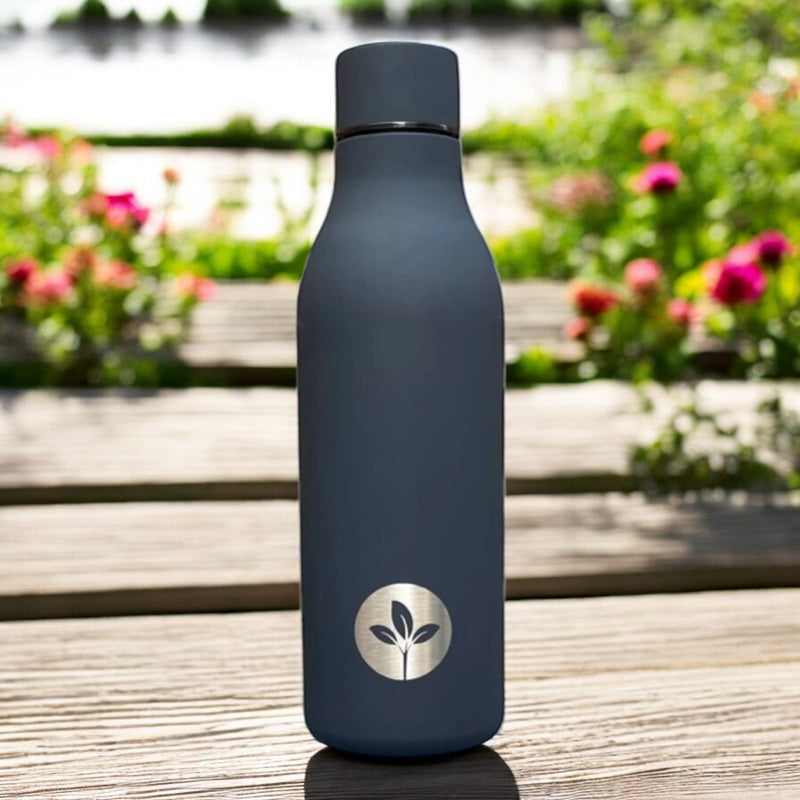 Cherish Planet Soft - touch Stainless Steel Water Bottle (550ml) - Cherish Home