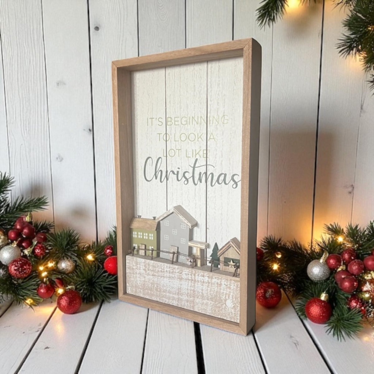 Christmas Decorative Hanging Sign - Set of 3 - Cherish Home
