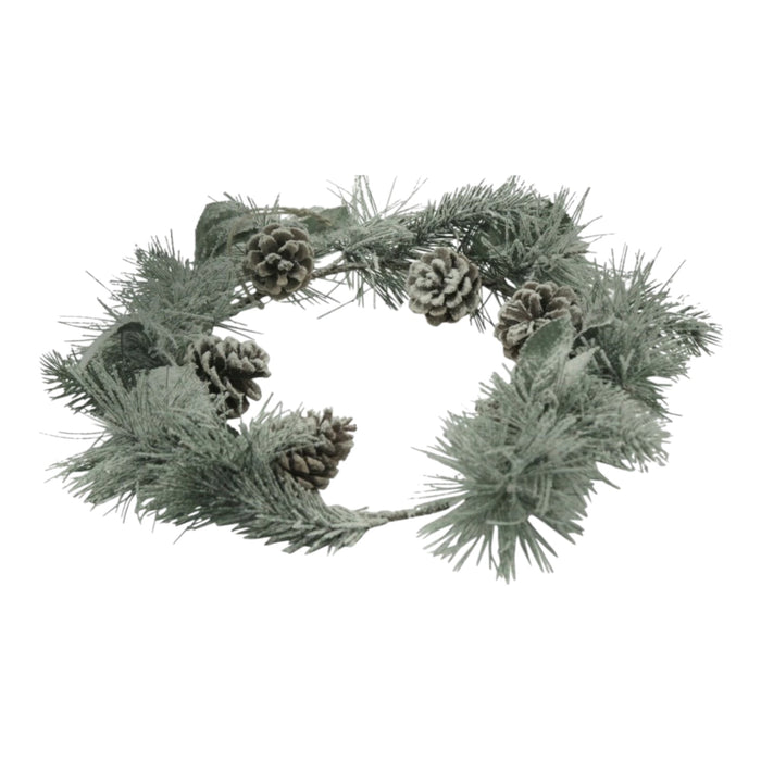Christmas Door Wreath Ring Traditional Festive Winter Acorn Hanging Decoration - Cherish Home