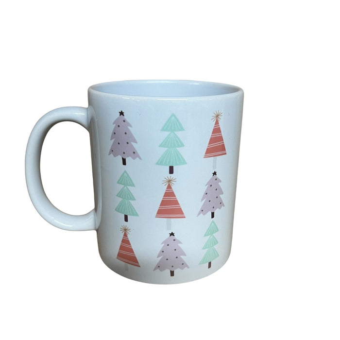 Christmas Mug with Colourful Tree design - Cherish Home