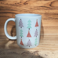 Christmas Mug with Colourful Tree design - Cherish Home