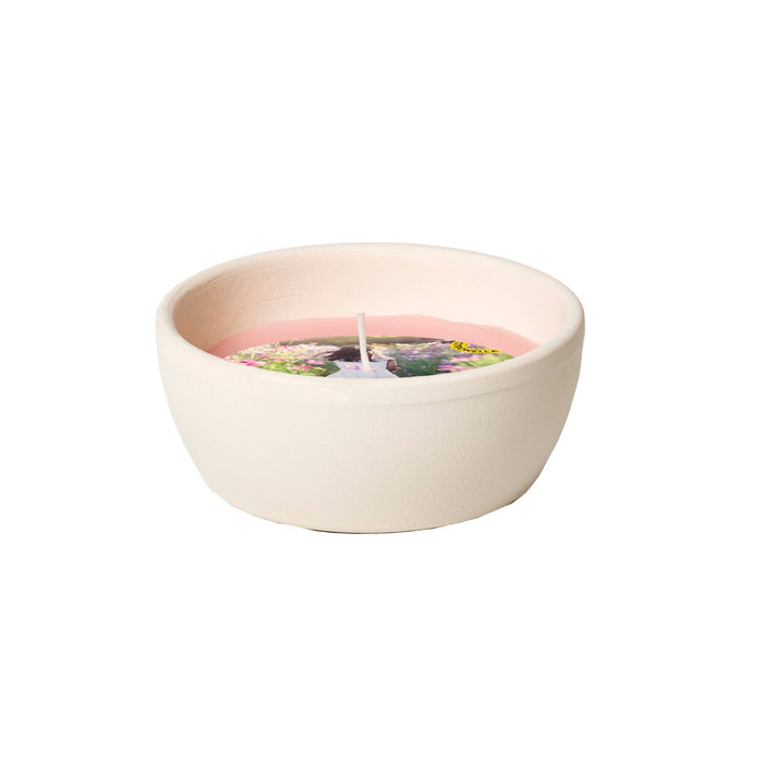 Citronella Candle Small White Dish - Cherish Home