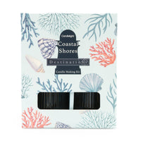 Coastal Shores DIY Candle Making Kit, create 2 Seasalt Scented Candles for Home Decor & Gifts - Cherish Home
