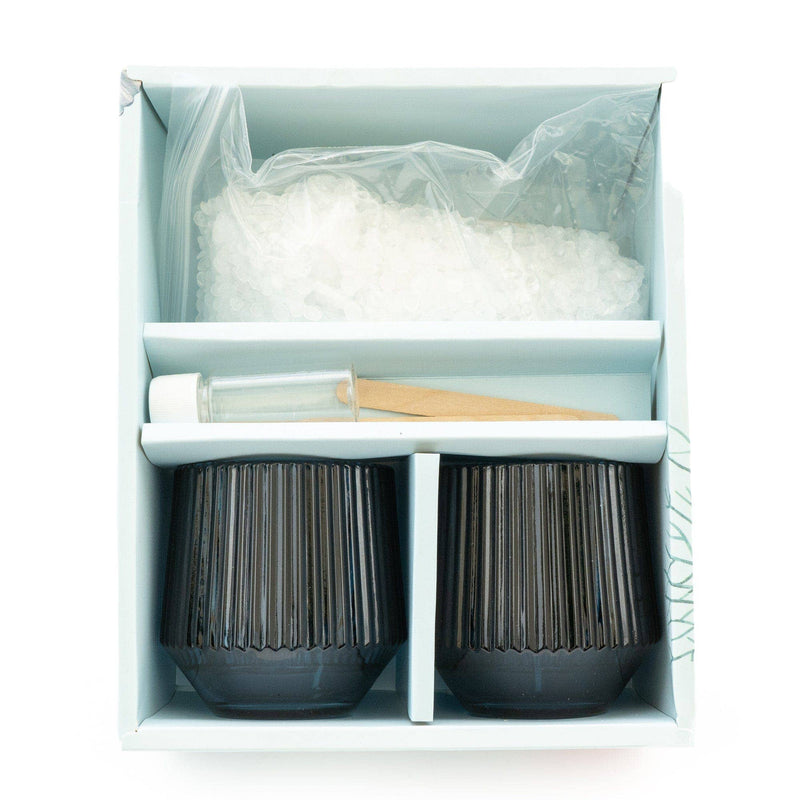 Coastal Shores DIY Candle Making Kit, create 2 Seasalt Scented Candles for Home Decor & Gifts - Cherish Home
