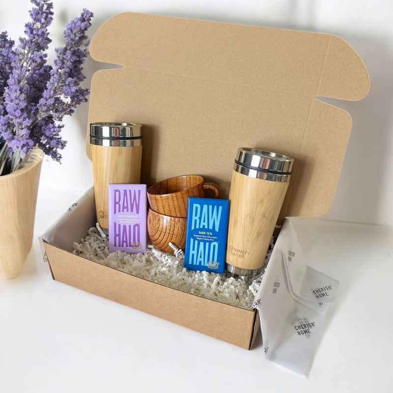 Coffee - Lovers Eco Gift Box Gifting Wedding Anniversary Gift - Cherish Home