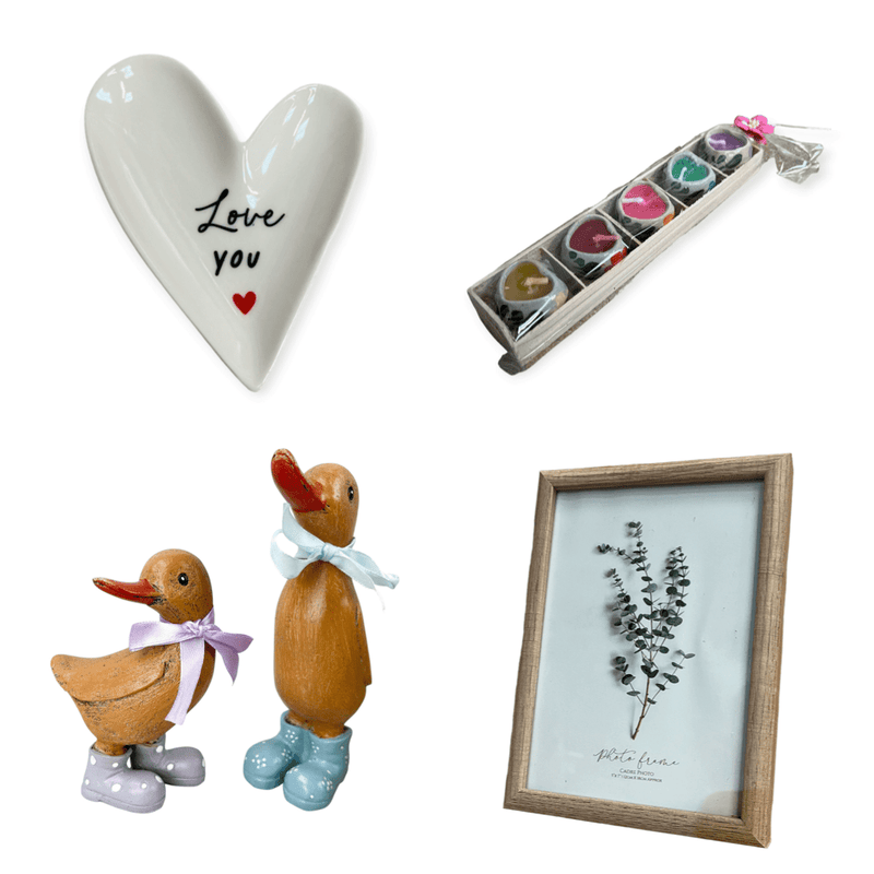 Dina & Danny Duck Gift Box - Great Valentines Day Gift - Cherish Home