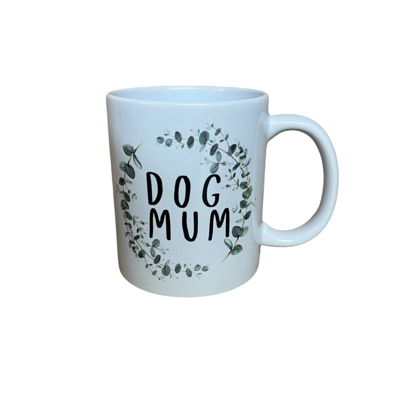 Dog Mum Mug with text 'Dog Mum' - Cherish Home