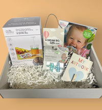 Dream Big Artwork New Parent Gift Box Baby Shower Gift - Cherish Home