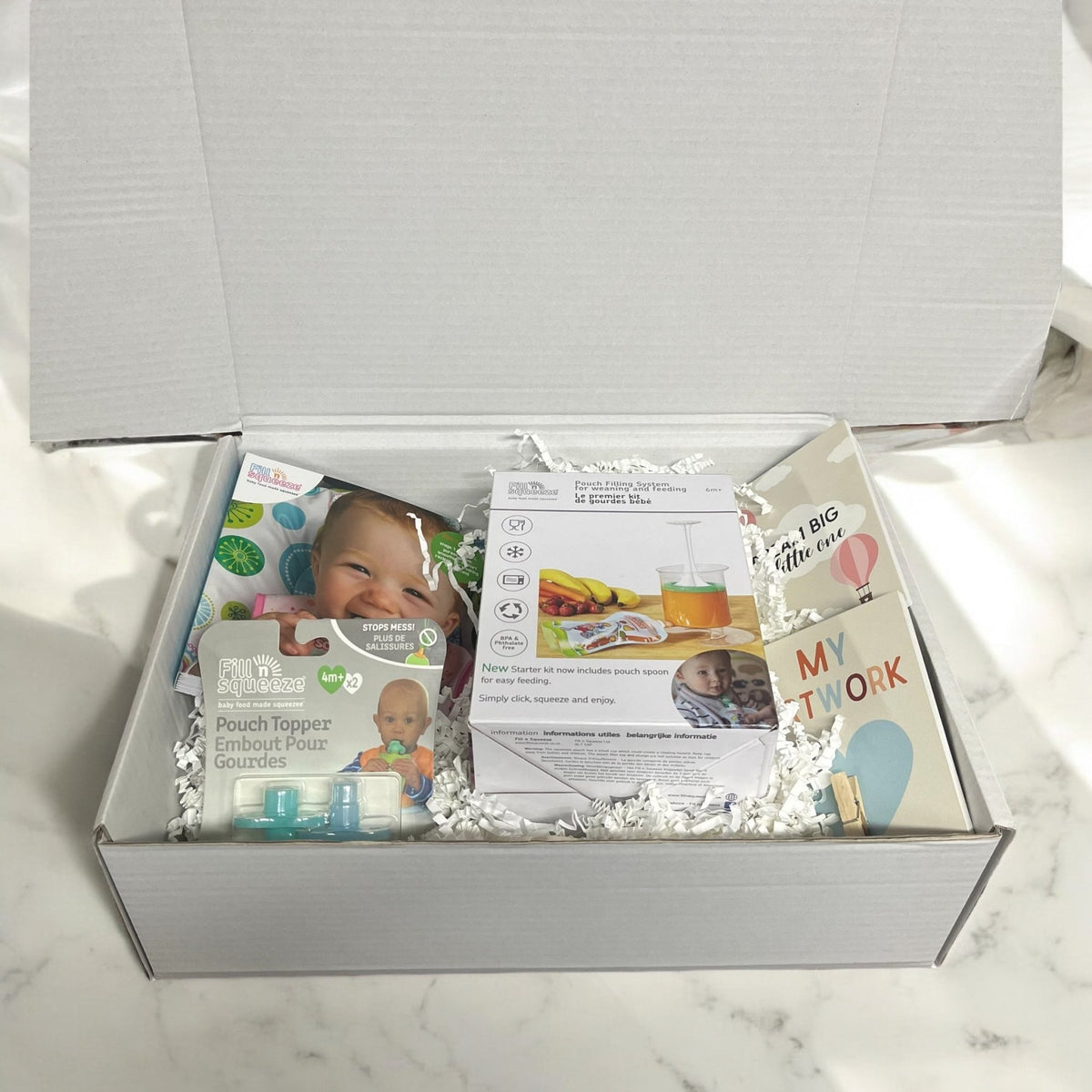 Dream Big Artwork New Parent Gift Box Baby Shower Gift - Cherish Home