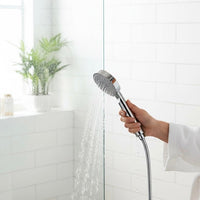 EcoSavers High-Pressure Water Saving Shower Head Saves Up to 70% Water and Heating Energy, 4-7 L/min Low Flow (2-5 Bar), Sleek Chrome Finish, Easy Tool-Free Installation - Cherish Home