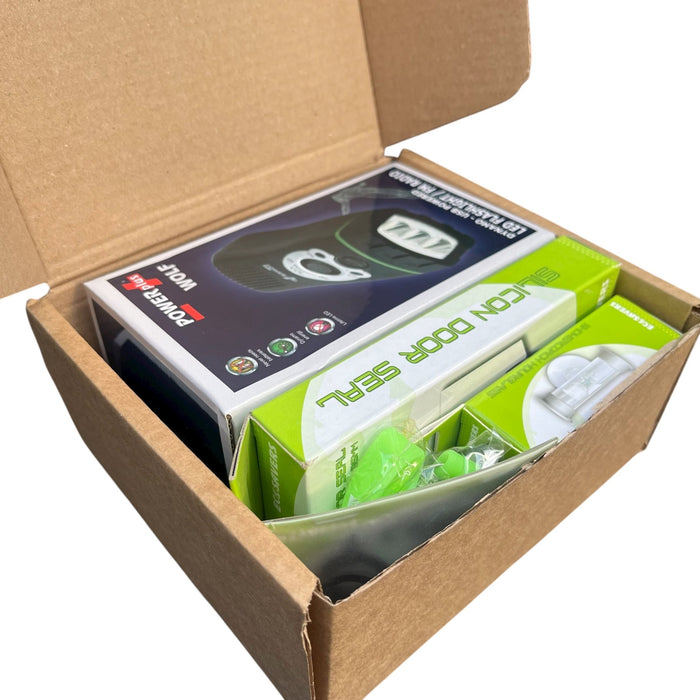 Essential Home Efficiency Compact Kit: Heat, Water, and Light Savings - Cherish Home