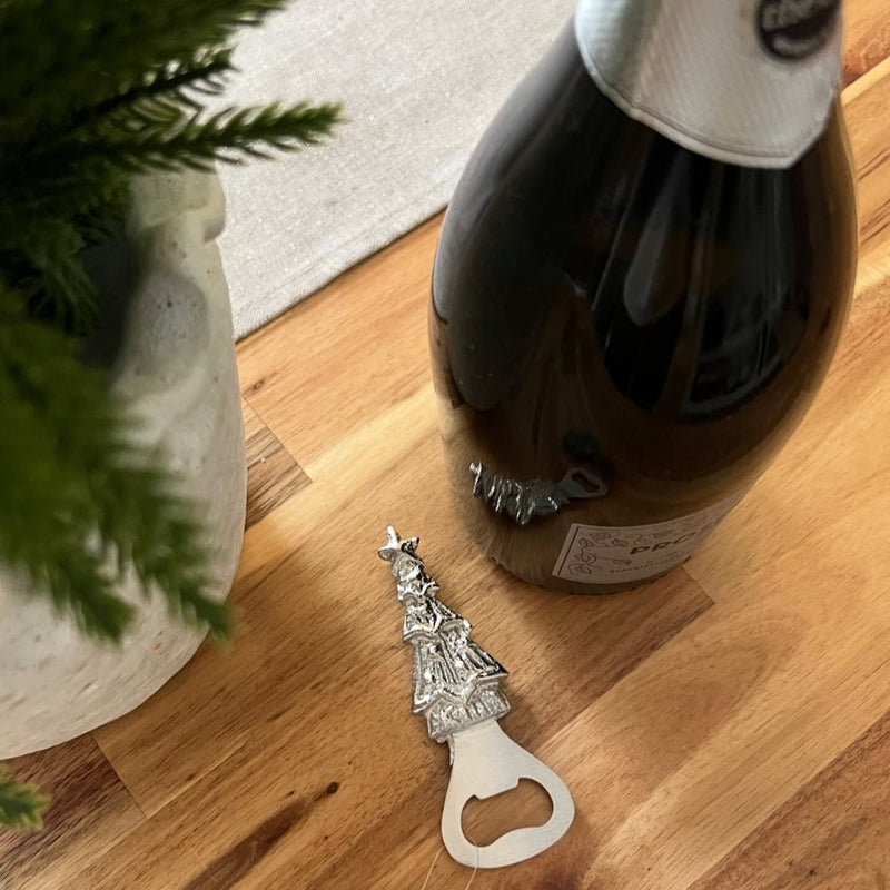 Festive Christmas Tree Bottle Opener, 11cm - Cherish Home