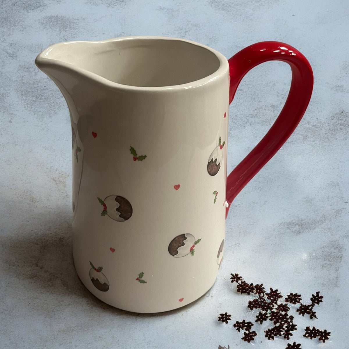 Festive Mince Pies Ceramic Jug - Cherish Home