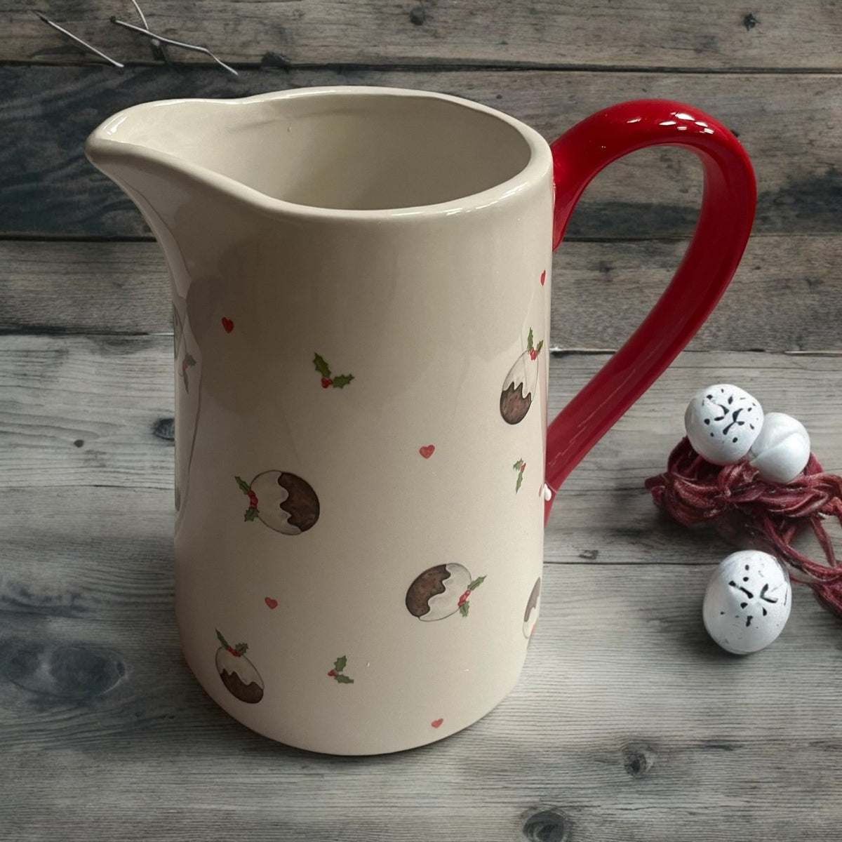 Festive Mince Pies Ceramic Jug - Cherish Home