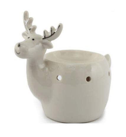 Festive Reindeer Wax Melt Holder in Gold and Silver - Cherish Home