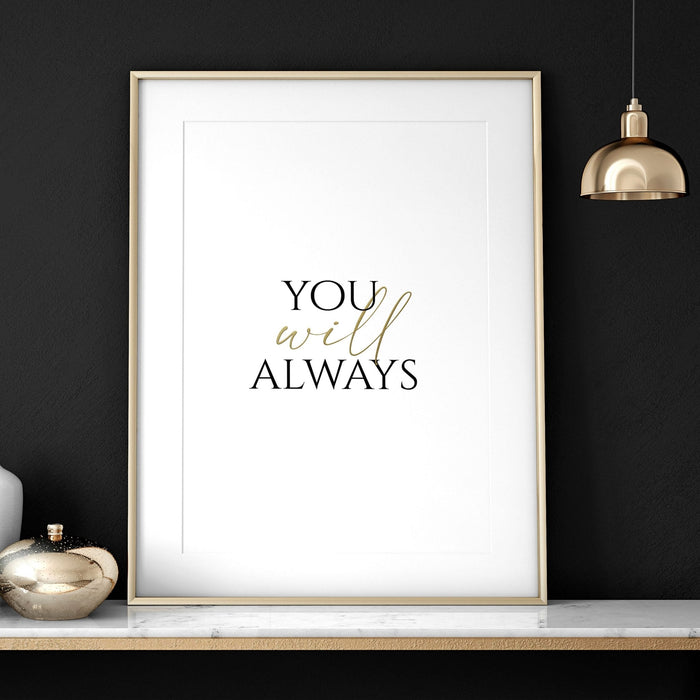 First Anniversary Gift for Couple - Set of 2 Wall Art Prints | Personalised Cotton Themed Decor for 1st Year - Cherish Home