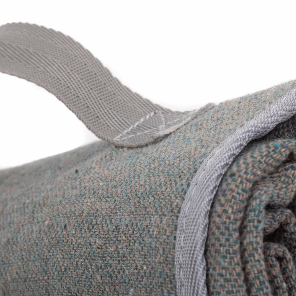 Grey Tweed Picnic Blanket - Cherish Home