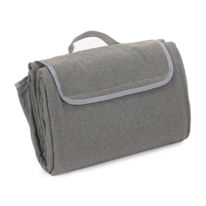 Grey Tweed Picnic Blanket - Cherish Home