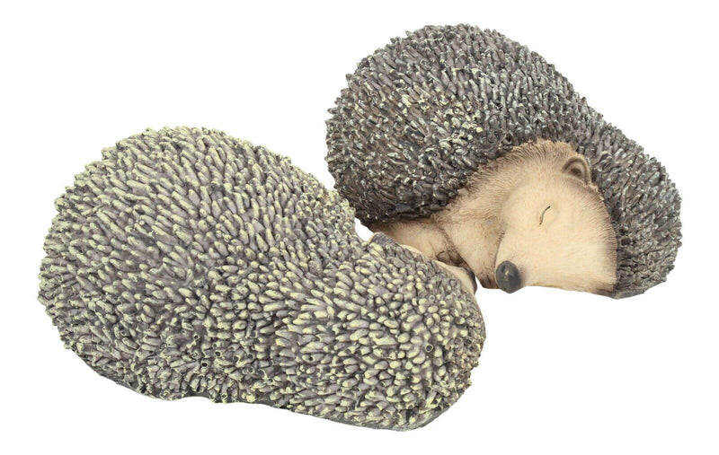Hedgehog Garden Ornament Statue - Outdoor Indoor Decoration For Lawn Porch Patio - Cherish Home
