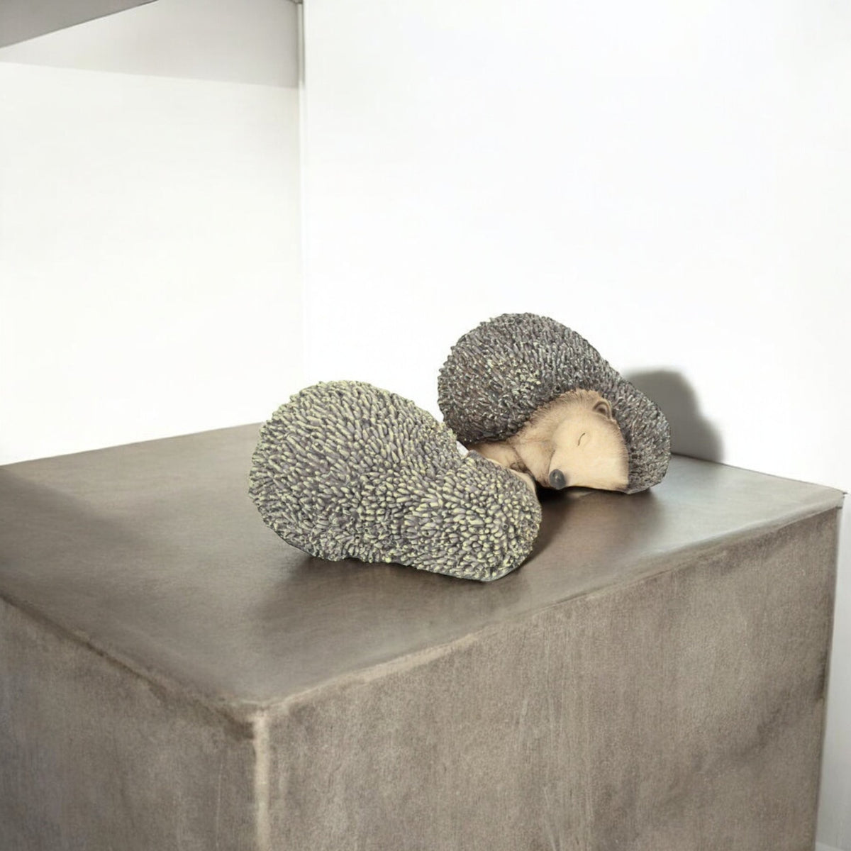 Hedgehog Garden Ornament Statue - Outdoor Indoor Decoration For Lawn Porch Patio - Cherish Home