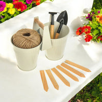 Home Growing Planting Kit Herb Planting Double Pot Miniature Tools Nursery Pot - Cherish Home