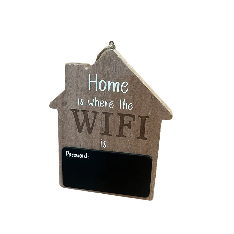 House Shape Wifi Sign - Cherish Home