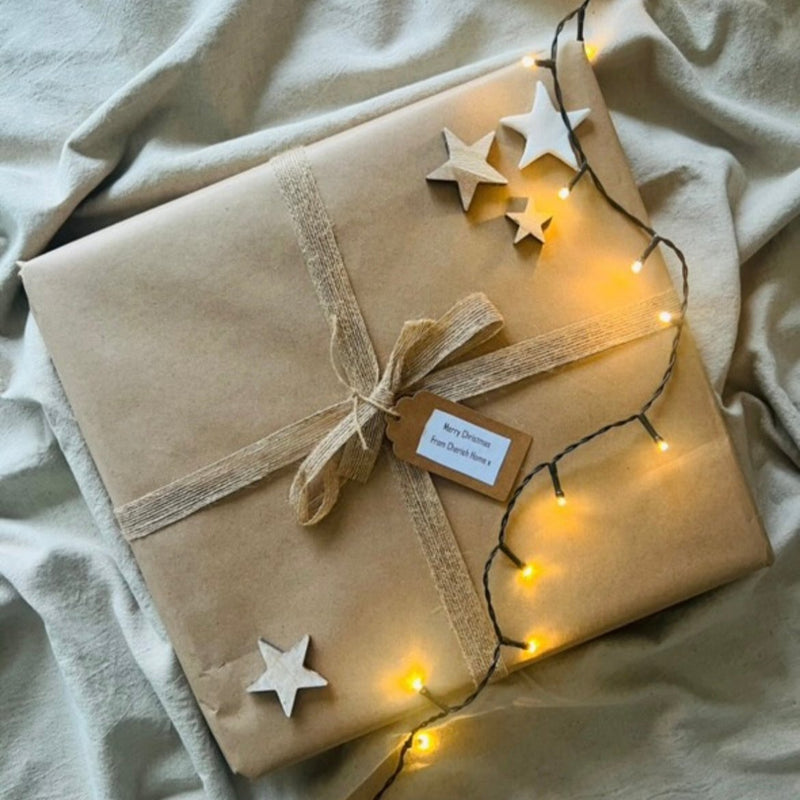 Kraft Paper Gift Wrapping - Cherish Home