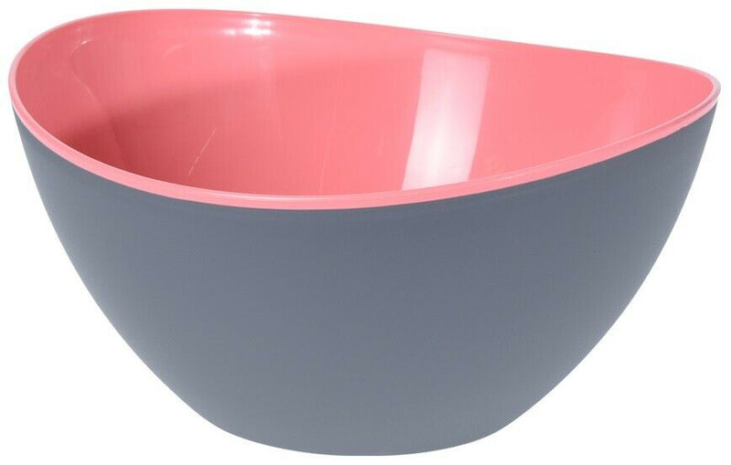 Large 3.4 Litre Plastic Mixing Bowls. In Pink Colour Green Or Blue Bowls - Cherish Home