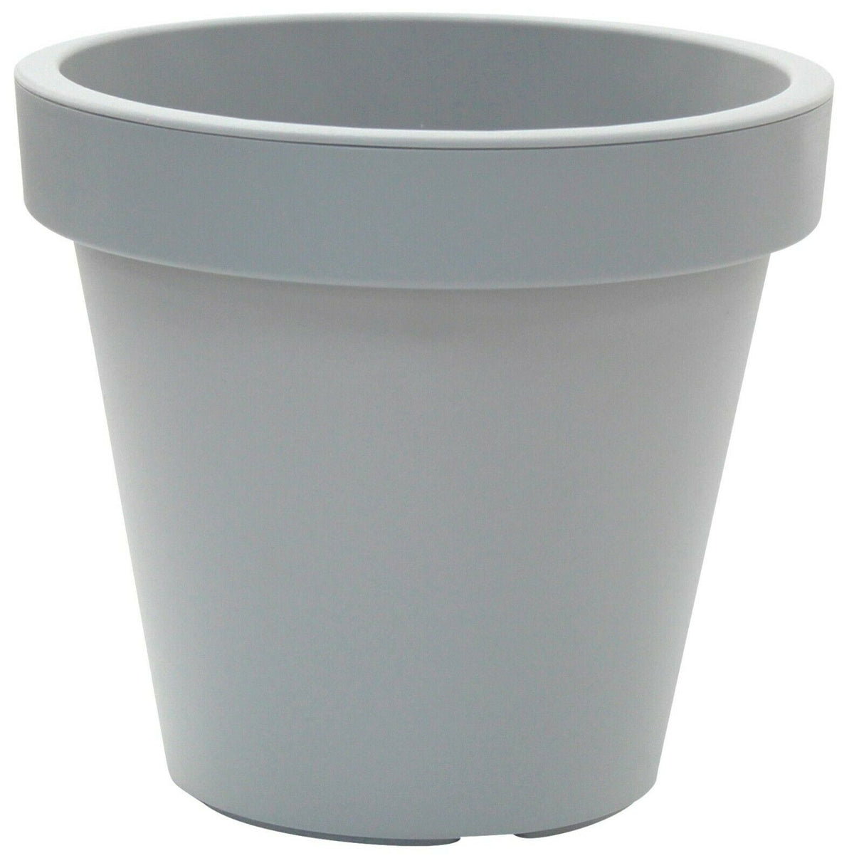 Large 34cm Rammento Plant Pot, Light Grey, 22L - Cherish Home