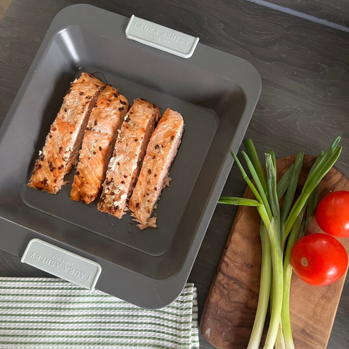 Laura Ashley 23cm (9") Non - Stick Square Cake Pan - Cherish Home