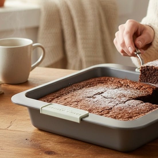 Laura Ashley 23cm (9") Non - Stick Square Cake Pan - Cherish Home