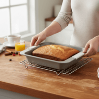 Laura Ashley 23cm (9") Non - Stick Square Cake Pan - Cherish Home