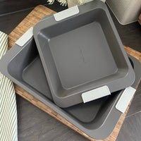 Laura Ashley 23cm (9") Non-Stick Square Cake Pan - Cherish Home