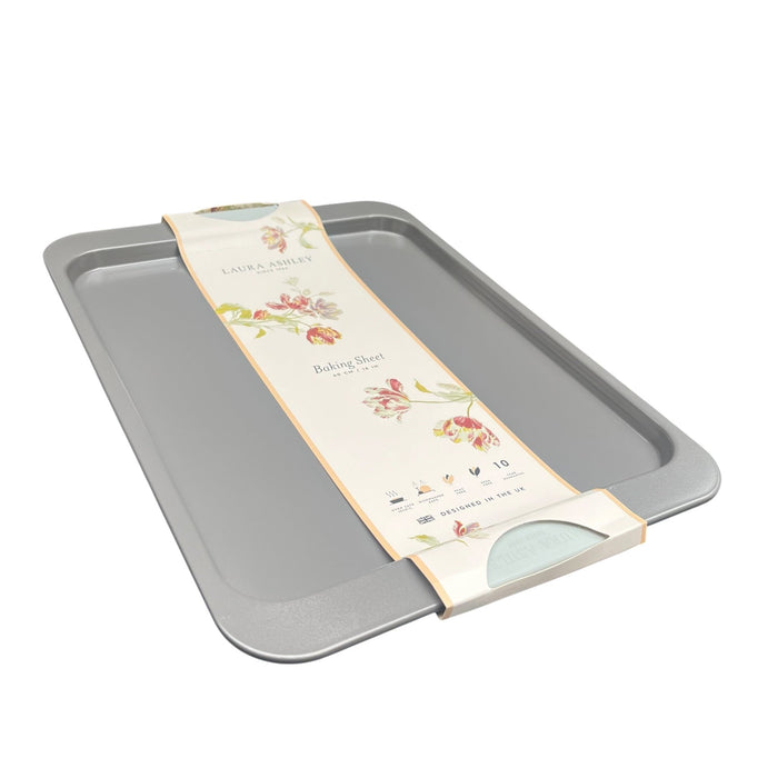 Laura Ashley 40cm (16") Non - Stick Baking & Cookie Sheet Tray Oven Tray - Cherish Home