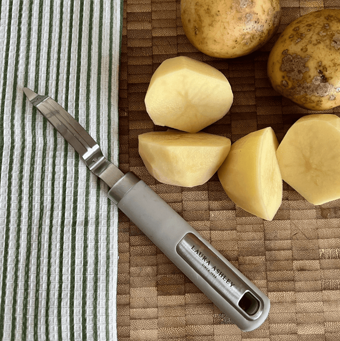 Laura Ashley Cookware Dark Dove Grey Peeler Kitchen Accessory - Cherish Home