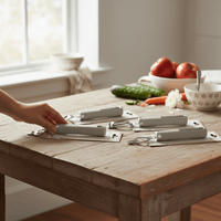Laura Ashley Cookware Dark Dove Grey Set of 4 Utensil Accessories - Cherish Home